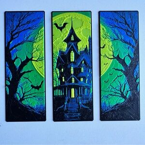 Spooky Haunted House bookmarks